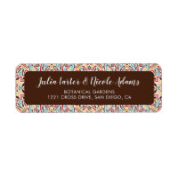 Classical Geometric Mandala Pattern Wedding