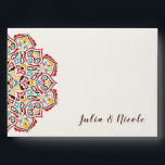 Classical Geometric Mandala Pattern Wedding Envelope<br><div class="desc">Beautiful Invitation to celebrate Special occasions and festivals comes with digital and E-invitation as per your request. We would love to replicate our designs to make multiple products like rsvp cards, labels envelopes, and more. Customization is available for ready to print on request at info@shamaurcreatif@gmail.com. Look Forward to hearing from...</div>