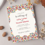 Classical Geometric Mandala Pattern Wedding Invitation<br><div class="desc">Beautiful Invitation to celebrate Special occasions and festivals comes with digital and E-invitation as per your request. We would love to replicate our designs to make multiple products like rsvp cards, labels envelopes, and more. Customization is available for ready to print on request at info@shamaurcreatif@gmail.com Look Forward to hearing from...</div>