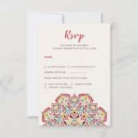 Classical Geometric Mandala Pattern Wedding