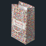 Classical Geometric Mandala Pattern Wedding Small Gift Bag<br><div class="desc">Beautiful Invitation to celebrate Special occasions and festivals comes with digital and E-invitation as per your request. We would love to replicate our designs to make multiple products like rsvp cards, labels envelopes, and more. Customization is available for ready to print on request at info@shamaurcreatif@gmail.com. Look Forward to hearing from...</div>