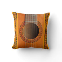 Classical guitar rosette close-up cushion