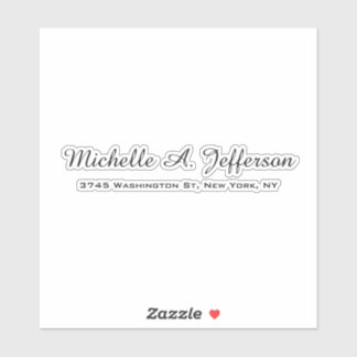 Classical Handwriting Creative Trendy White