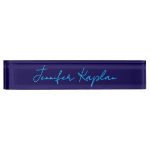 Classical Handwriting Minimalist Professional Nameplate