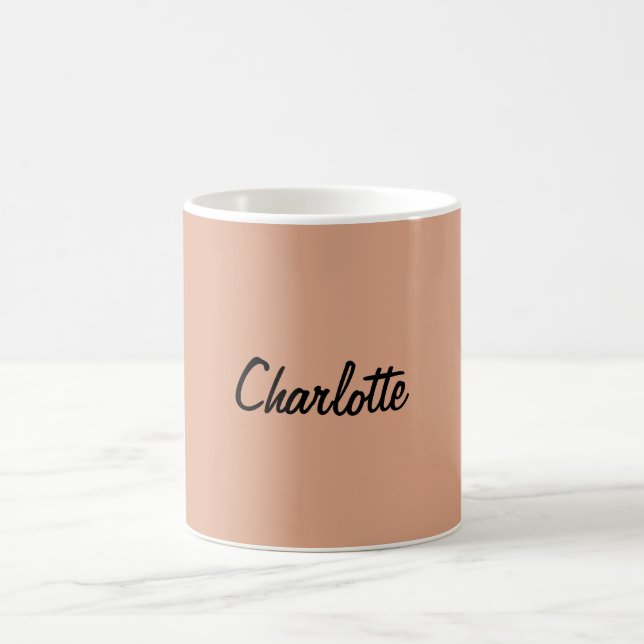 Classical Handwriting Script Your Name Coffee Mug (Center)