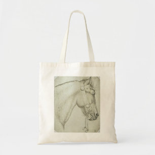Classical Horse Head – Renaissance Pencil Drawing Tote Bag