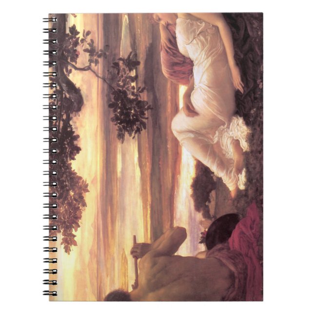 Classical Idyll (by Frederic Leighton) Notebook (Front)