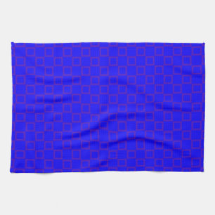 Classical Kitchen towel with blue Abstract Design
