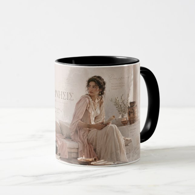 Classical Memory Mug Design (Front Right)