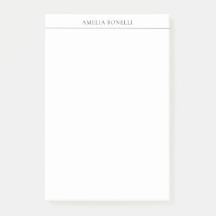 Classical Minimalist Professional Post-it Notes
