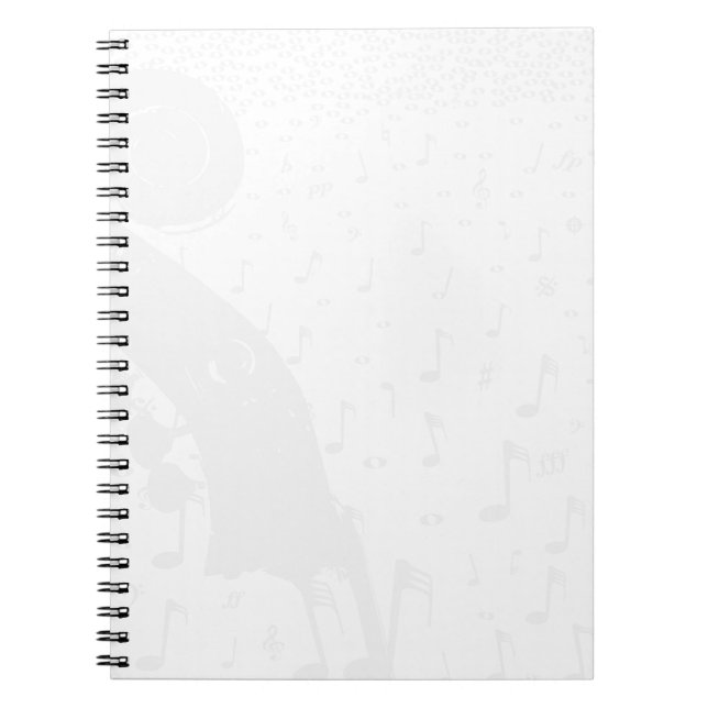 Classical Music Background Notebook (Front)