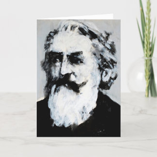 Classical Music Greeting Card - Brahms (Bearded)