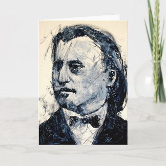 Classical Music Greeting Card - Brahms (Young)