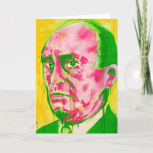 Classical Music Greeting Card - Schoenberg
