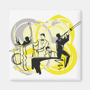 classical music illustration magnet
