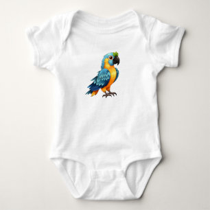 Classical Parrot Baby Bodysuit
