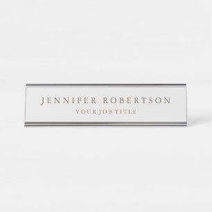 Classical Personalized Customized Desk Name Plate