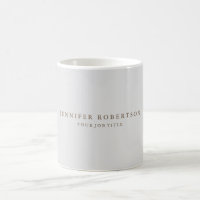 Classical Personalized Customized Minimalist