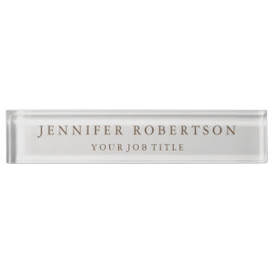 Classical Personalized Customized Nameplate