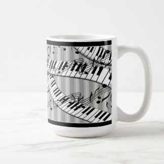 Classical Piano Music Keyboard Fun Mug