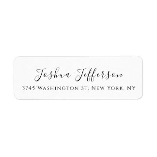 Classical Professional Creative Plain Black White