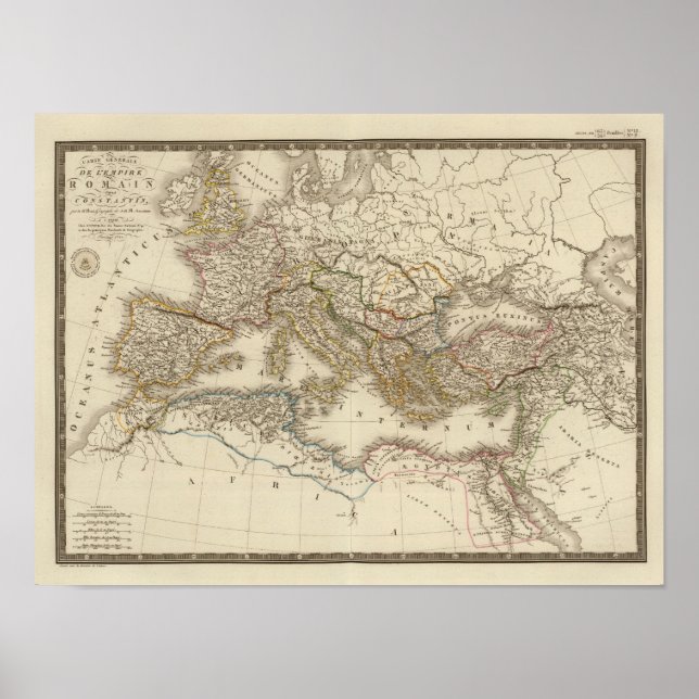Classical Rome Eastern Hemisphere Poster (Front)