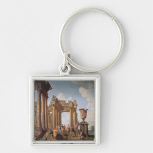 Classical Scene Keychain