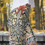 Classical William Morris Snakeshead Print Leggings<br><div class="desc">Bold and Beautiful: Step into a world of refined style with these chic leggings featuring a stunning William Morris-inspired design! Vibrant and colourful, they bring together the elegance of classic art with the comfort of modern wear. Whether you’re out for a workout or running errands, these leggings will make a...</div>