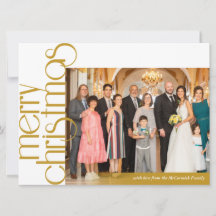 Classically Elegant Christmas Card