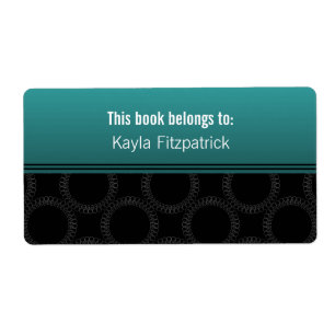 Classically Elegant Circles Bookplates