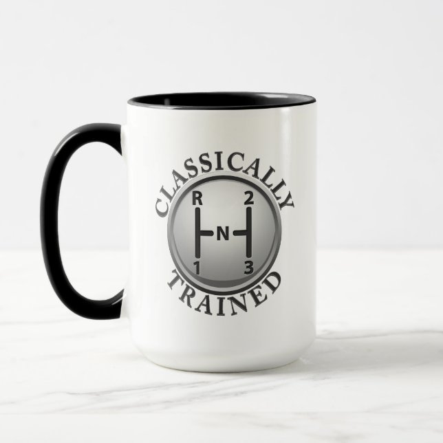Classically Trained 3-Speed Mug (Left)
