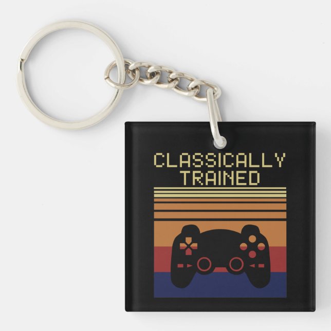 CLASSICALLY TRAINED KEYCHAIN (Front)