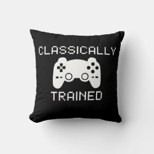 CLASSICALLY TRAINED THROW PILLOW