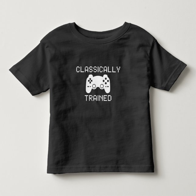 CLASSICALLY TRAINED TODDLER T-SHIRT (Front)