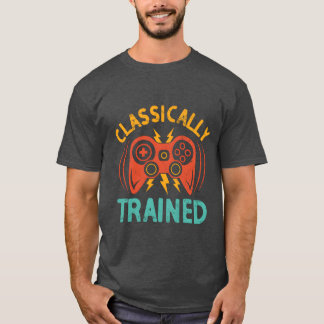 Classicallyrained Gamer Video Game PC Gaming gift T-Shirt