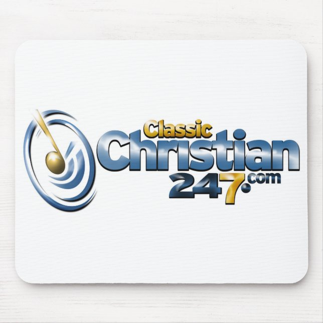 ClassicChristian247.com Mouse Pad (Front)
