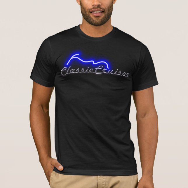 ClassicCruiser Fitted T-Shirt (Front)
