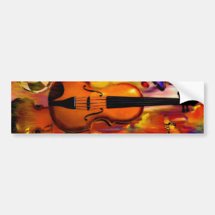 Classics in the air by Lenny Bumper Sticker