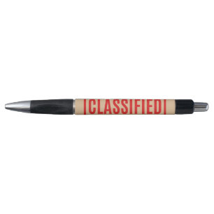 Classified Pen