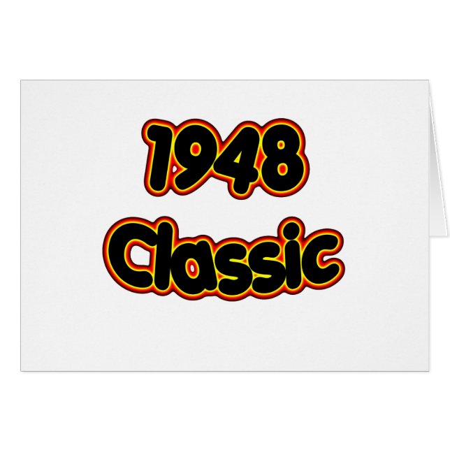 Classique 1948 (Devant horizontal)