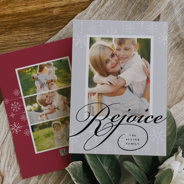 Classique | Carte photo de vacances (Créateur téléchargé)