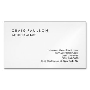 Classique Élégant Carte de visite professionnel si
