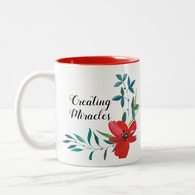 Classique Floral Gorgeous Coffee Mug (Gauche)