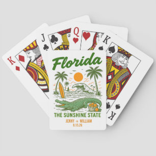 Classique Floride - Cartes à jouer pour cadeau de