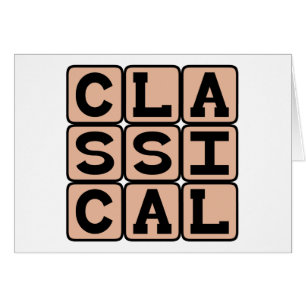 Classique, Genre musical