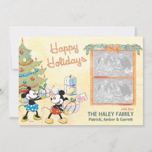Classique Mickey et Minnie : Bonne carte de vacanc