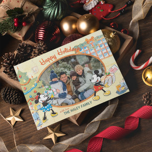Classique Mickey et Minnie : Bonne carte de vacanc