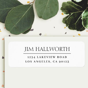 Classique moderne blanc et noir