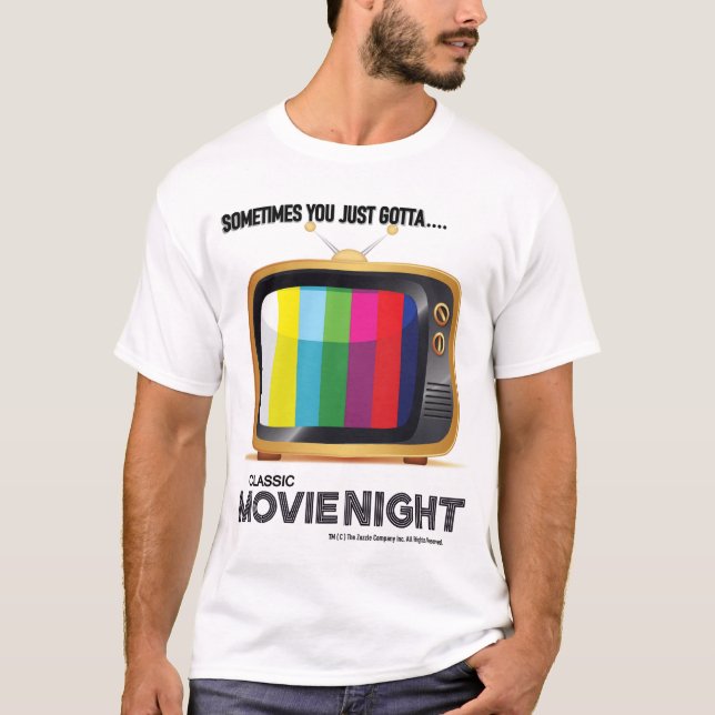 Classique =MOVIENIGHT= T-shirt graphique (Devant)