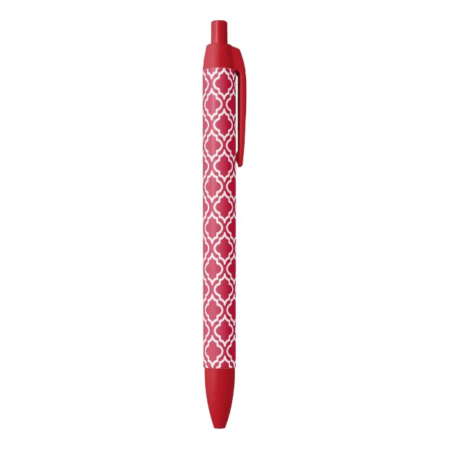 Classique Rouge Noël Bureau Écriture stylo cadeau (Bas (Vertical))